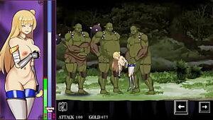 Blond warrior having hump with orks boys in Golden Rp Chronicle fresh manga porn gameplay