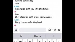 Sexting and Cuckolding Hubby on Snap talk