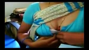 Neighbour Desi Aunty Bosom